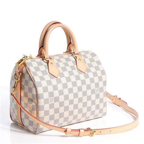 louis vuitton speedy 25 damier azur review|louis Vuitton Speedy 30 crossbody.